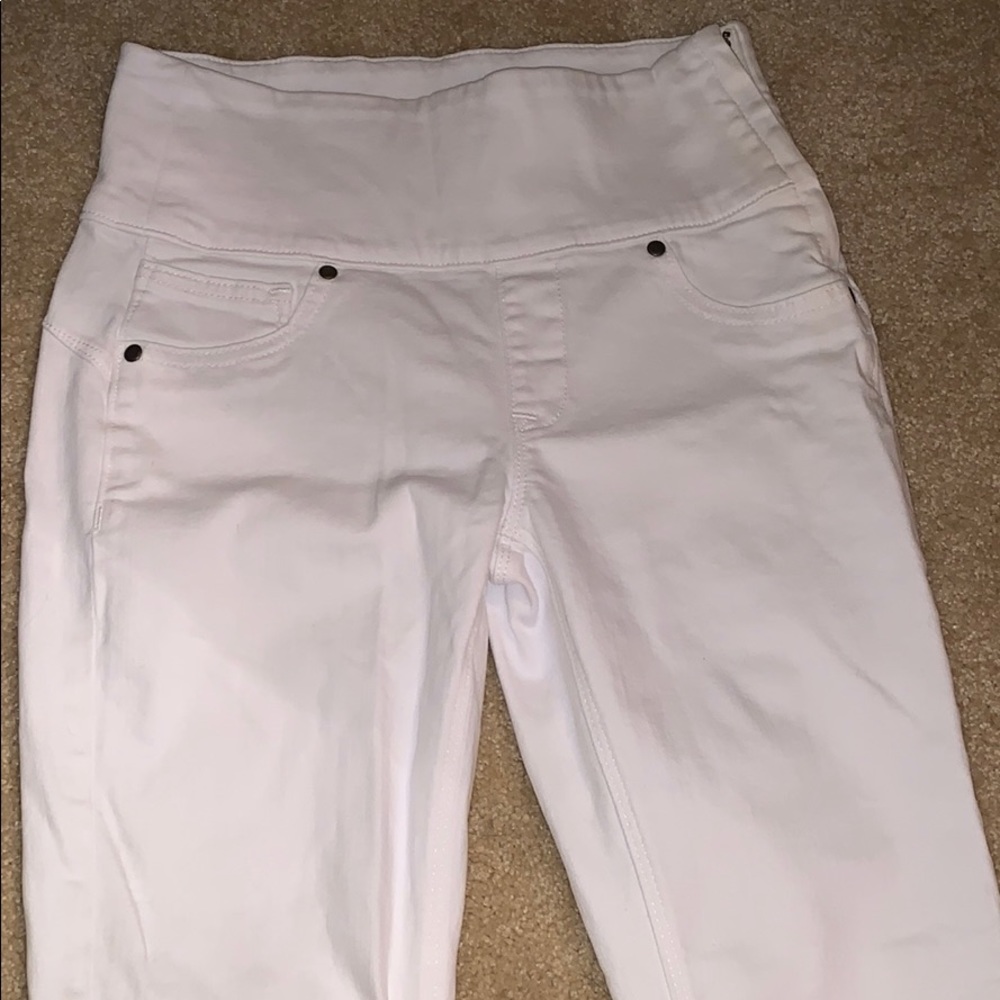 Spanx white jeans